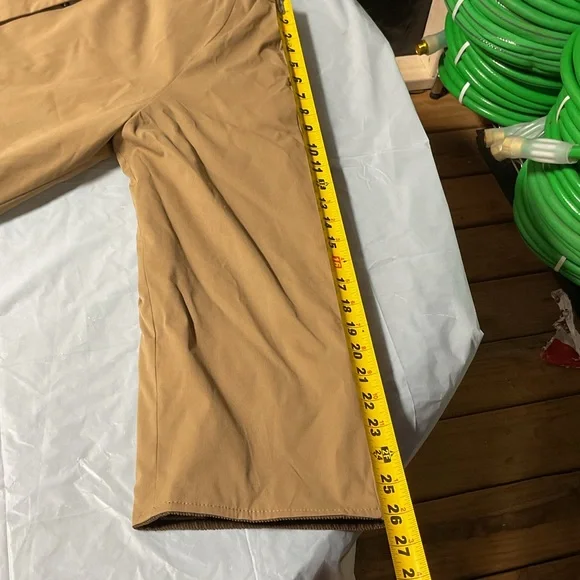 Only Tan Trench Coat with Brown Collar - Picture 11 of 13